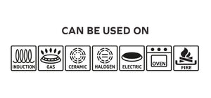 Solidtekcnics Pans | Can be used in the oven, on the gas, induction and ceramic hob and over fire